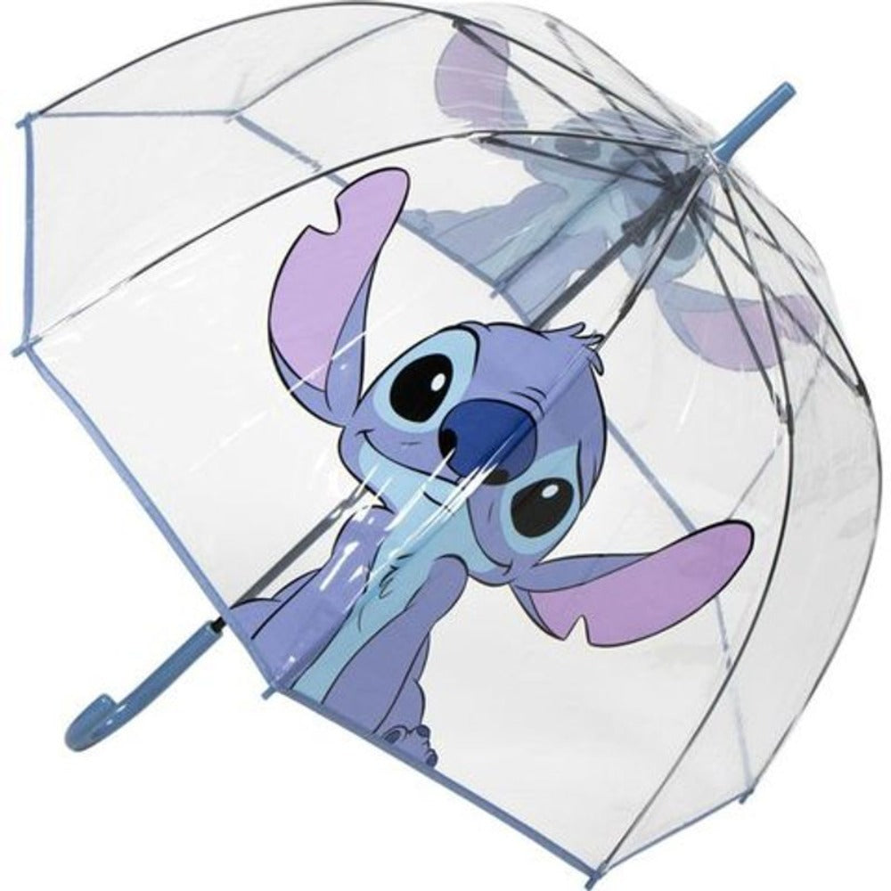 Paraguas Infantil Disney para Niños y Niñas – Paraguas Resistente, Seguro y Colorido con Diseño de Stitch – Ideal para Colegio y Días de Lluvia