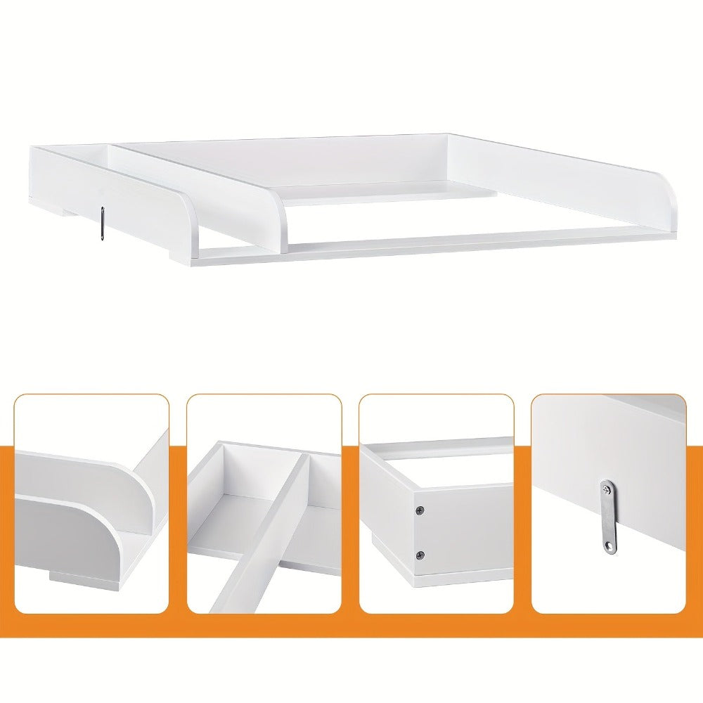 1 unidad de cajones de almacenamiento, cómoda con estantes extraíbles con adicionales, organizador de almacenamiento, muebles para el hogar, puede ser un tocador, organizador, gabinete con estantes y 3 cajones, dormitorio, sala de estar, baño, blanco