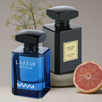 Set de Dos Botellas de Colonia para Hombre, 110ml en Total, Cedro y Almizcle, Perfume Amaderado para Hombre, Spray de Fragancia de Larga Duración, Adecuado para Uso Diario y Ocasiones Importantes, Regalo Ideal para Hombres en Vacaciones, Exquisita Caja de