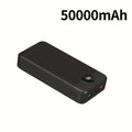 Batería externa | Batería Externa de Gran Capacidad de 50000mAh, Carga Súper Rápida, Interfaz USB/Tipo-C, Entrada/Salida, Pantalla LED de