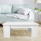 Mesa de Centro Elevable Nyana Home Mesa Multifuncional con Almacenaje Oculto Estructura Robusta y Estable Desplegable con Doble Altura