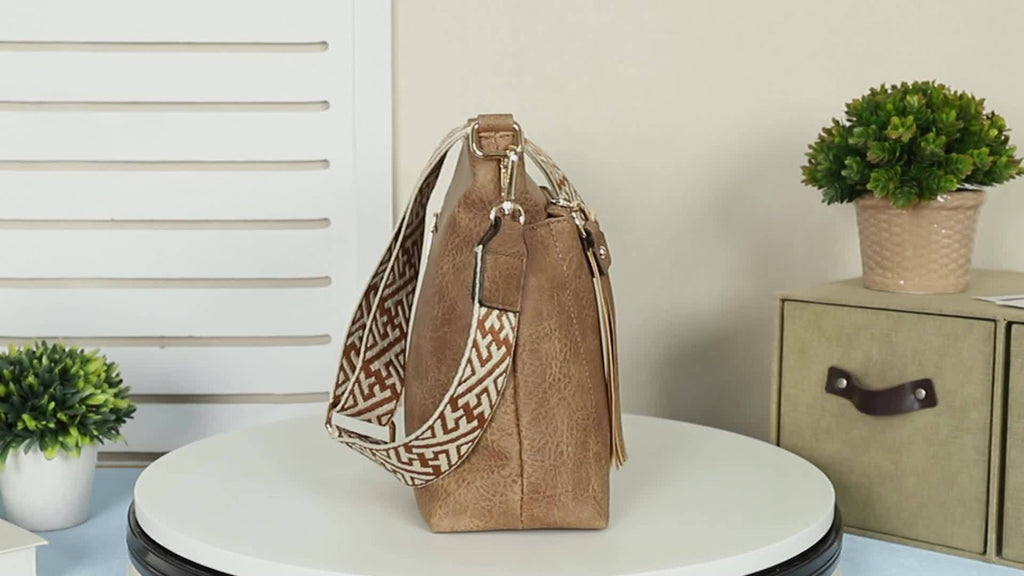Nuevo Bolso de Hombro de Mujer Pu de Color Sólido a la Moda, Bolso de Ocio de Gran Capacidad para Viajes Diarios