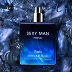 Perfume para hombre de 55 ml + 3 ml, colonia con notas de madera, leche, cítricos y ébano, desprende un aroma caballeroso y duradero, perfecto para citas, fiestas y para regalar, regalos de San Valentín