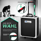 TRESKO® Juego de Herramientas Completo de 1400 piezas | Gabinete de Herramientas Lleno | Caja de Herramientas XXL | Bolsa de Herramientas con Herramientas | Carro de Herramientas | Acero al Cromo-Vanadio