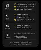 Auriculares Bluetooth | Acer Ohr Auriculares inalámbricos de 13.92 metros Anc Call con reducción de ruido, graves potentes, sonido estéreo
