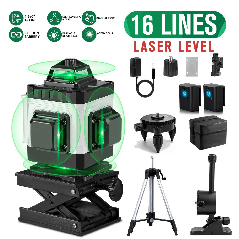 Nivel láser para instalación y reformas | 16 l