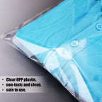 Bolsas Celofán Autoadhesivas OPP, Bolsas Transparente sin Orificios con Cierre Adhesivo, para Ropa, Camisetas, Regalos, Tarjetas y Joyas