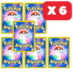 6 Cartas Pokémon EX – Juego de 6 Cartas EX Oficiales Japonesas, Raras o Brillantes
