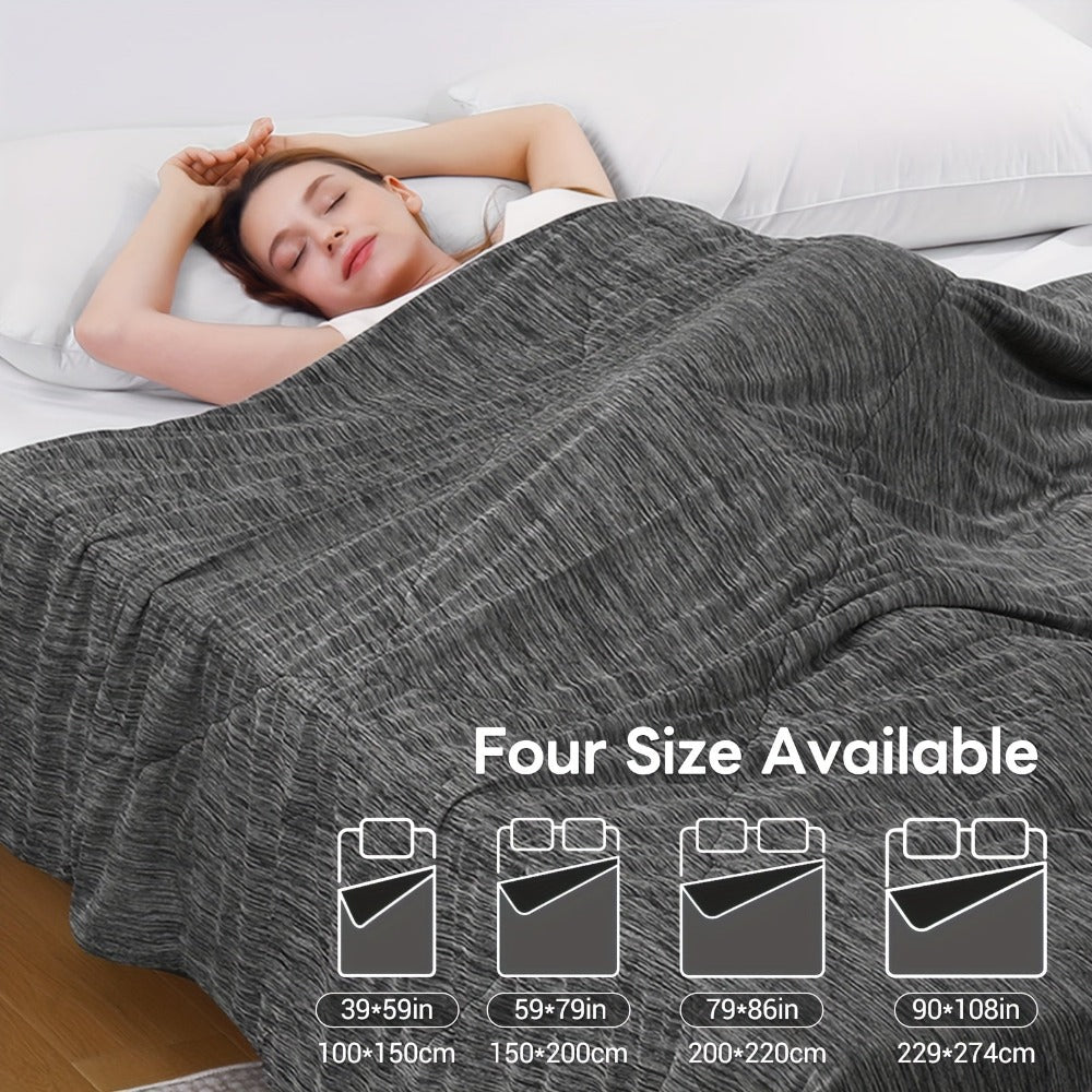 1 edredón Elegear de tamaño estándar, edredón refrescante con fibra de enfriamiento Q-Max > 0.45 Arc-Chill, manta fresca de verano para dormir para personas que sudan por la noche y que se sienten calientes (100*150, 150*200, 200*220, 274*229)