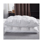 1/2 Piezas de Almohadas de Soporte para el Cuello para un Sueño Relajante, Suaves y Cómodas,Almohada Alta 900g Núcleo de Almohada para Dormir, Absorbe la Humedad y es Transpirable, Adecuadas para Dormitorio, Sala de Estar, Decoración del Hogar
