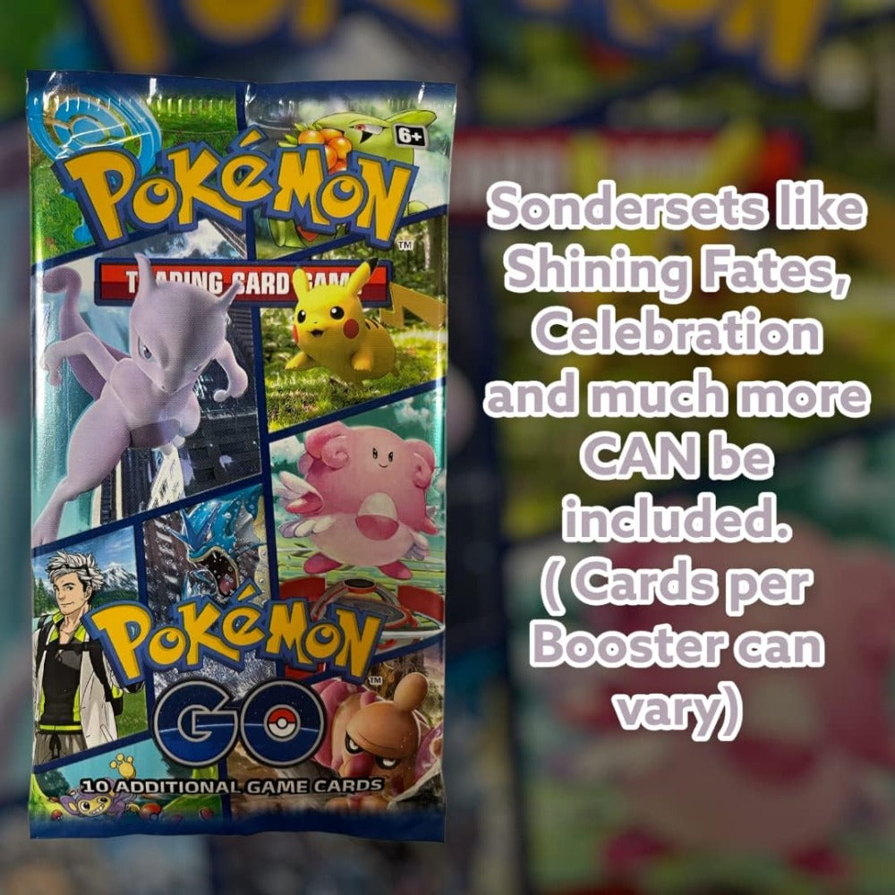 3x Pokémon Misterio Booster – Paquetes Booster Originales en Inglés Aleatorios – Sin Abrir y Oficiales