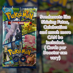 3x Pokémon Misterio Booster – Paquetes Booster Originales en Inglés Aleatorios – Sin Abrir y Oficiales