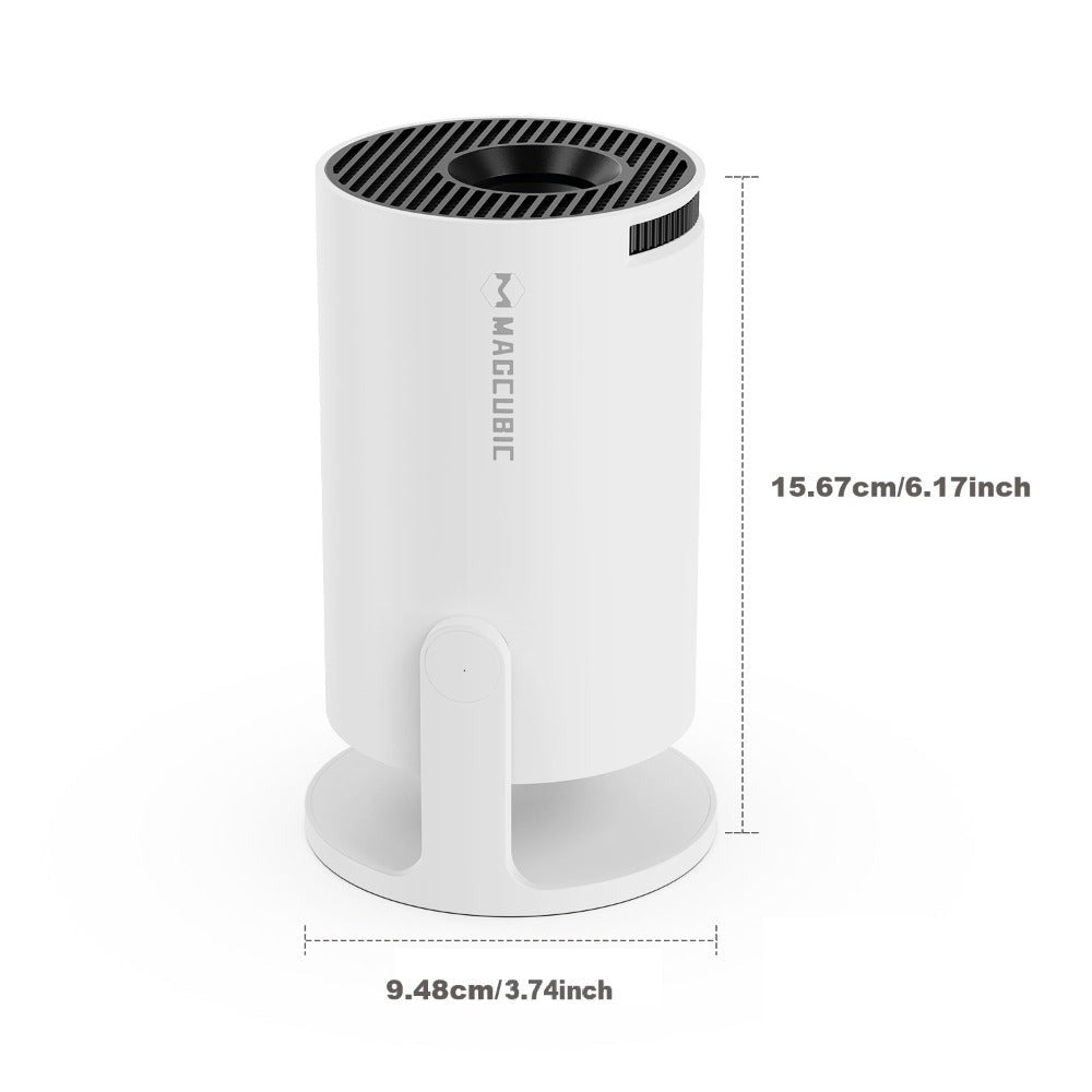 [Proyector Mini Portátil para el Hogar Magcubic HY300Pro] Nativo 720P, Compatible con 8K - 300ANSI - Enfoque Manual y Corrección Trapezoidal - Relación de Proyección 0.9:1 - Android 14 - Almacenamiento de 1GB RAM + 8GB ROM - Mini Proyector de Cine en Casa