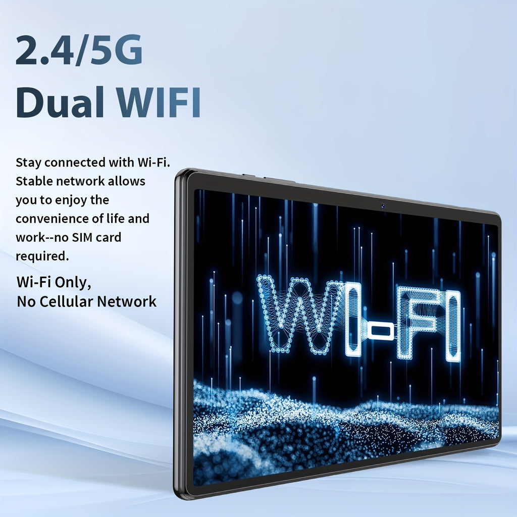 Tablet Android de 10.1 pulgadas para estudio trabajo y entretenimiento | Inalámbrico