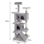 Arobol rascador para Gatos Rascador para Gato Postes rascador para Gatos Grande 105x40x40cm Varias Niveles