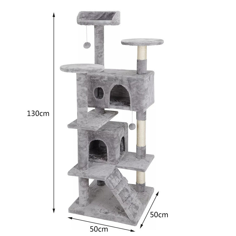 Arobol rascador para Gatos Rascador para Gato Postes rascador para Gatos Grande 105x40x40cm Varias Niveles