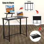 Mesa plegable y ajustable para portátil para oficina en casa y estudio