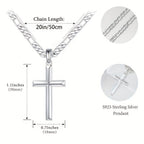 Una cadena plateada brillante hecha de plata 925, perfecta para complementos de mujer. Ideal como regalo para mujeres, ya sea para el Día de San Valentín, madres e hijas, aniversarios o parejas. También es adecuada como regalo para hombres, complementos Y