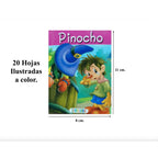 Cuentos para regalos de cumpleaños bodas comuniones detalles para niños niñas 10 unidades surtidos 20 hojas