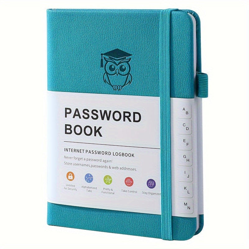Cuaderno de contraseñas | Organización de accesos hogar y oficina