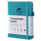 Cuaderno de contraseñas | Organización de accesos hogar y oficina