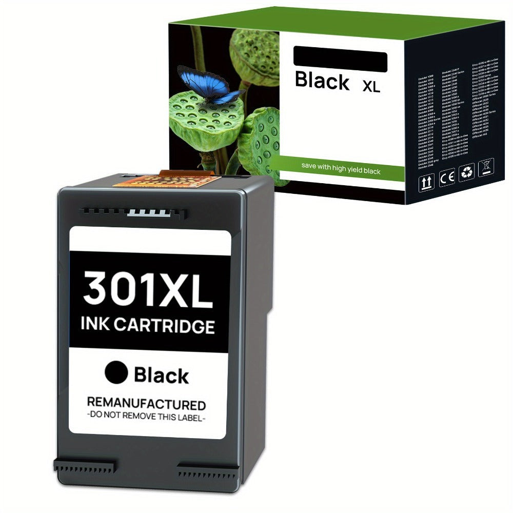 Paquete de cartuchos de impresora 301XL reemplazo para los cartuchos de la impresora HP 301 para HP301 XL 301XL para HP Envy 4500 5530 5534 4504 DeskJet 2540 1510 2544 2549 OfficeJet 4630 4632 2620 2622 (, color)