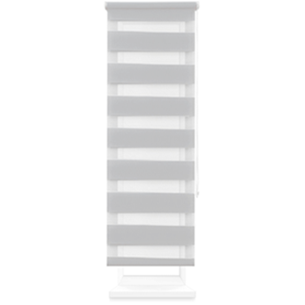 Estor enrollable de día y noche de doble capa, sin taladro, fácil instalación, resistente y duradero