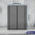 Mosquitera - Magnética Multidimensional para Puertas y Ventanas de Balcón - Mosquitera con Cierre Automático - Variantes de Ancho 80-160 Cm - Longitud 210/220 Cm - Diferentes Colores - para Hogar, Apartamento y Balcón - Protección contra Moscas y Mosquito