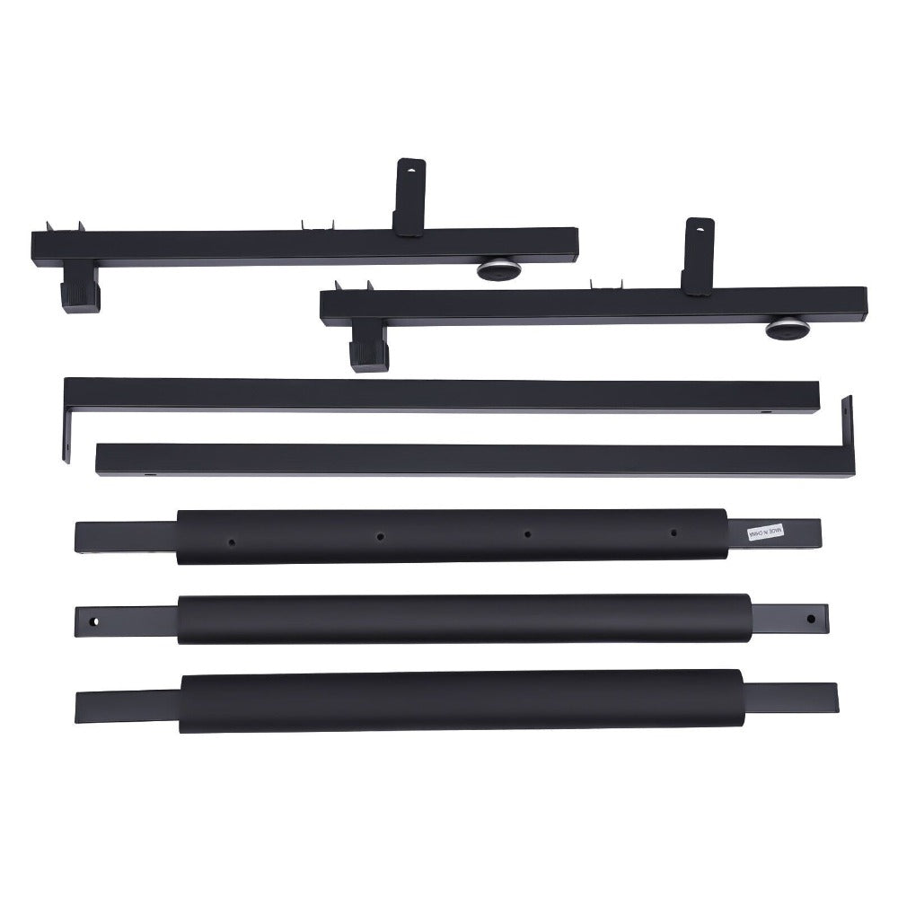 Juego de 3 soportes univer negros para guitarra, aptos para múltiples instrumentos