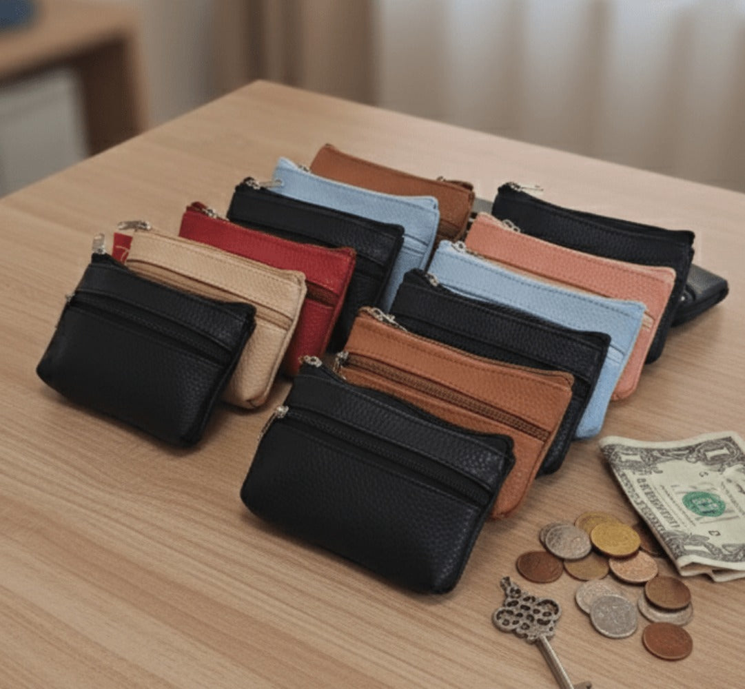 12PCS Monederos de Mujer, Cartera Pequeña, Accesorio esencial para dia a dia, Accesorio de moda multifuncionales para mujeres, Regalo elegante para fiestas, bodas y eventos.