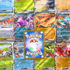 6 Cartas Pokémon EX – Juego de 6 Cartas EX Oficiales Japonesas, Raras o Brillantes