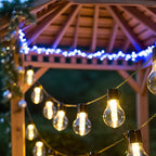 Guirnalda LED solar de ocho modos | Para jardín, camping y fiestas