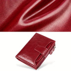 Nuevo Monedero Corto para Mujer, Elegante y de Alta Gama, Cartera Plegable y Delgada de Moda para Mujeres