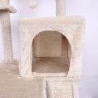 Arobol rascador para Gatos Rascador para Gato Postes rascador para Gatos Grande 105x40x40cm Varias Niveles