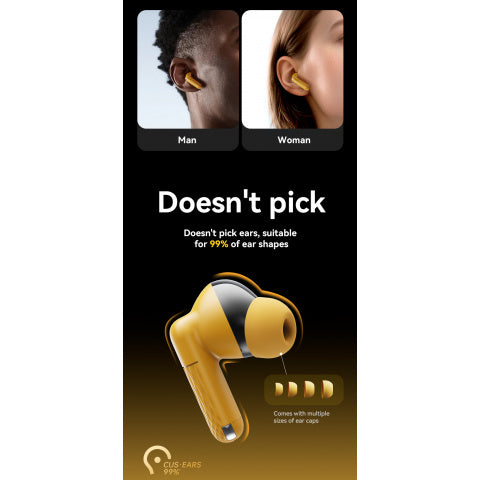 Auriculares Bluetooth | Acer Ohr Auriculares inalámbricos de 13.92 metros Anc Call con reducción de ruido, graves potentes, sonido estéreo