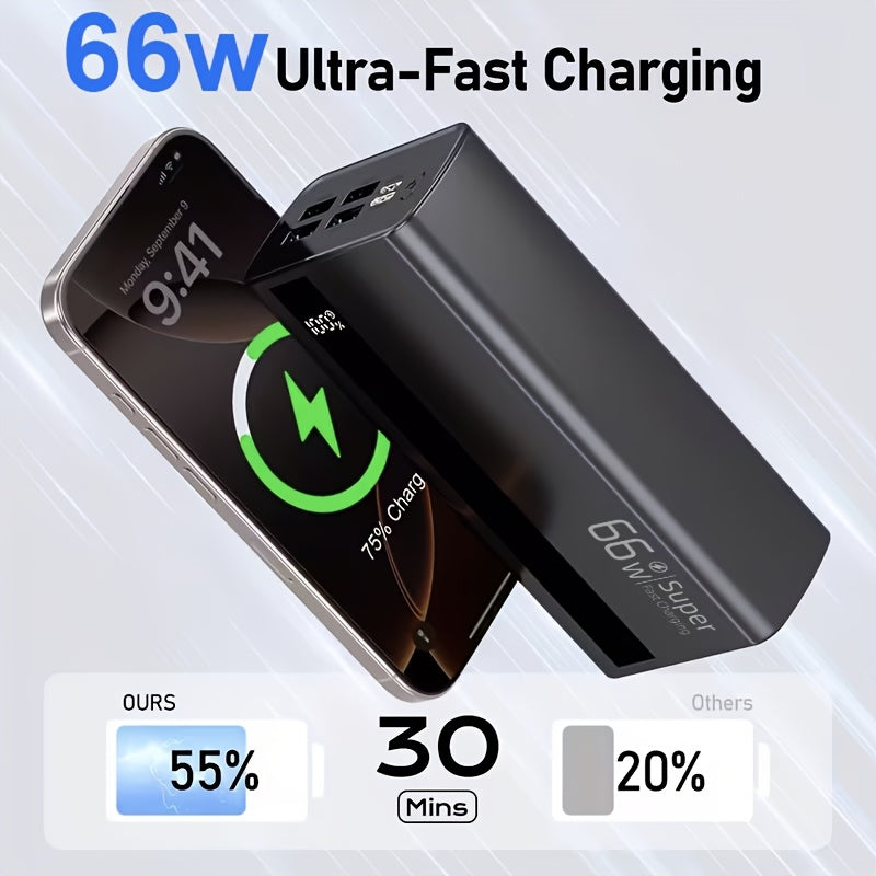 Power bank para carga durante viajes y uso diario | 60000mAh