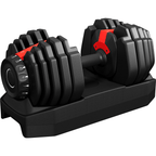 Costoffs Mancuernas Ajustables 15 en 1 con Ajuste Rápido de 1 Segundo, Mancuernas Cortas para Entrenamiento de Fuerza, Entrenamiento, Entrenamiento Físico, Pesos Ajustables para Hogar y Gimnasio