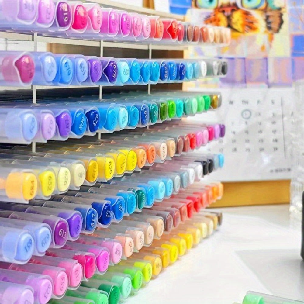 Rotulador de 168 colores con punta de pincel suave, ideal para usar en roca, madera, lienzo, piedra, vidrio y cerámica - Punta anti-compresión para una aplicación suave - Perfecto para manualidades, regalos navideños y proyectos artísticos