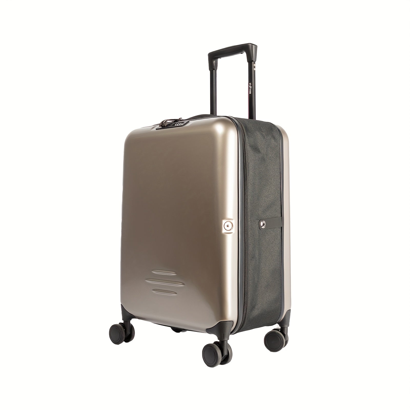 Equipaje de mano | Maleta | Maleta con ruedas tipo trolley de ABS de 20 pulgadas, prémium y expandible | Expandible al 50%, candado TSA de seguridad, ruedas giratorias silenciosas, aspecto elegante de negocios, 9 opciones de color, plegable para ahorrar e
