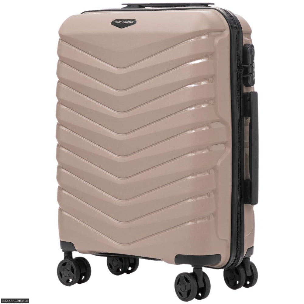 Opciones de equipaje / Polipropileno TSA / 28" 24" 20" 18" pulgadas / Dimensiones aproximadamente 75 x 50 x 30 cm o 68 x 41 x 25 cm o tamaño de cabina 55 x 40 x 20 cm o equipaje de mano 50 x 34 x 18 cm con ruedas desmontables / Equipaje de mano ABS+ de al