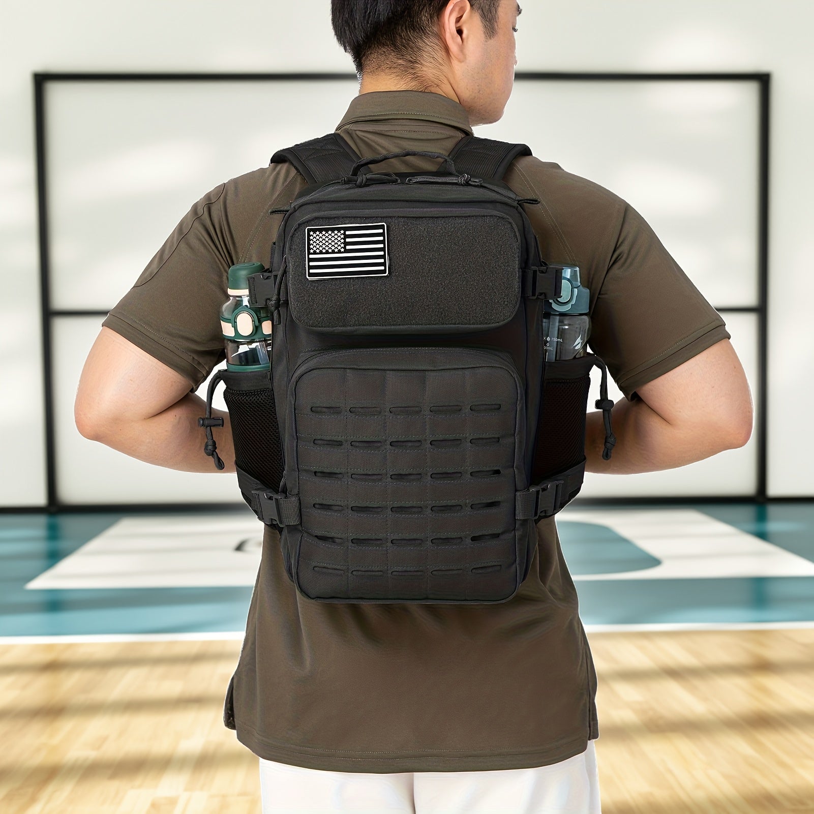 Mochila de exterior para hombre de 25L, bolsa de supervivencia para camping, mochila CCW EDC para pesca, senderismo y escalada, bolsas de gran capacidad