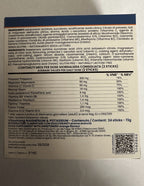 Vitastrong Magnesio y Potasio Fórmula 10 en 1, Sobres de Suplemento Multivitamínico de Potasio y Magnesio, 24 Barras con Vitamina C y Complejo B, Sin Sacarosa, Sin Gluten, Sabor a Naranja
