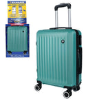 Maleta De Cabina Exclusiva Para Vuelos Europeos, Ideal Para Vacaciones De Verano Y Viajes A La Playa. Dimensiones Precisas De 55×40×20 Cm, Diseño Rígido Resistente Con 4 Ruedas Giratorias 360°, Tirador Telescópico Suave Y Cerradura De Seguridad. Ligera Y