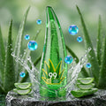 Gel de Aloe Vera 99% de 120 g, Cuidado de la Piel Hidratante Profundo y Calmante, Botella Bonita con Forma de Hoja, Crema Facial Diaria y Loción Corporal
