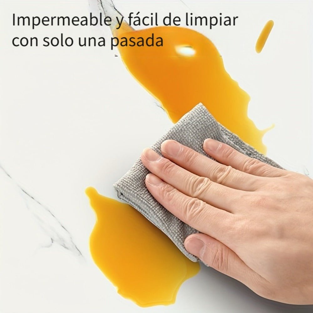 50/20/10 piezas Azulejos de pared autoadhesivos con efecto mármol, Adhesivos de pared de espuma de vinilo, Papel tapiz mural con patrón dorado fácil, Fácil de limpiar y cortar, Adhesivos de pared duraderos, para renovación de baño, sala de estar, cocina,