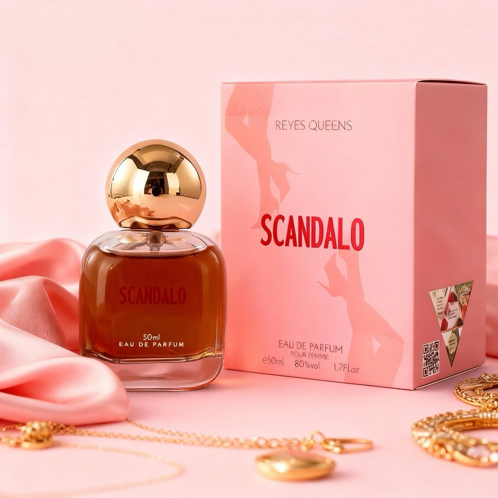 Perfume Mujer Scandal 50Ml en Fragancia Seductora y Elegante - Notas Florales y Frutales en Encantan - Frasco Chic en tapon dorado y estuche glamoroso: La Esencia Perfecta Para Eldía a Día y Ocasiones Speciales
