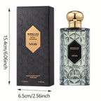 NOIR WOOD NIGHTPERFUME Fragancia AMADERA NOCTURNA 100ml/3.4Fl.Oz Aroma Amaderado, Perfumes de Lujo, Amaderado Fresco, Larga Duración, Fresco, Suave y Confortante, Fragancia Signatura, GRACEFUL FRAGRANCE