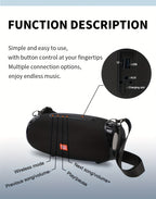 Altavoz Bluetooth | Altavoz Estéreo Inalámbrico Portátil TG534 con Clasificación IPX4 y Doble Altavoz, TWS Estéreo Manos Libres para