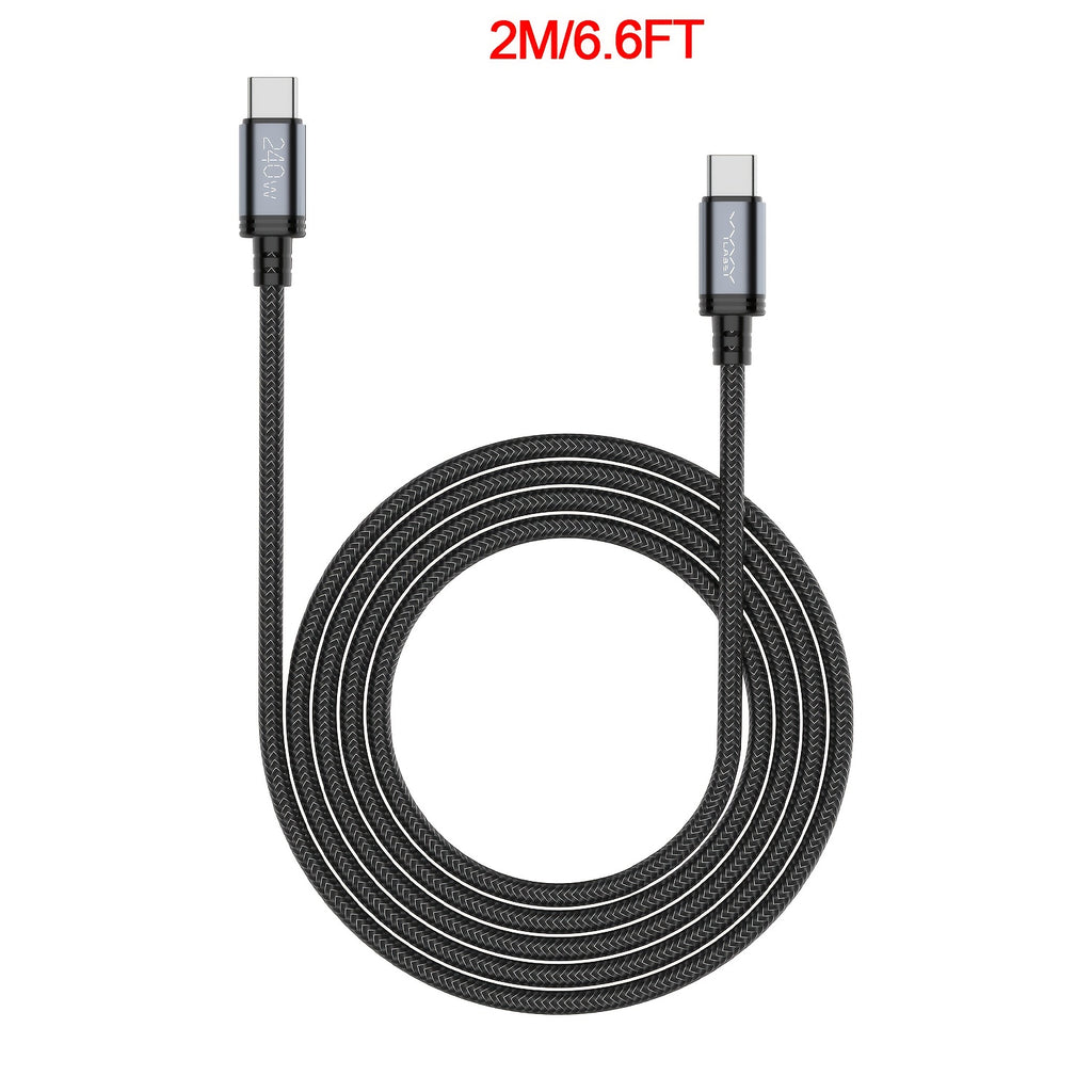 Cables USB-C de carga rápida 240W para móvil tableta y portátil | 240W