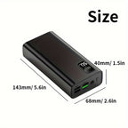 Power bank para carga durante viajes y uso diario | 50000mAh